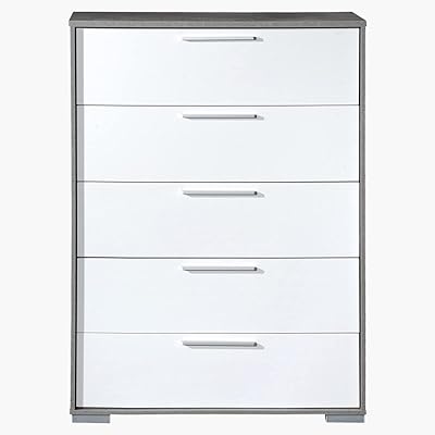 Home box patara commode 5 tiroirs, dimensions 80 x 111,5 x 39 cm