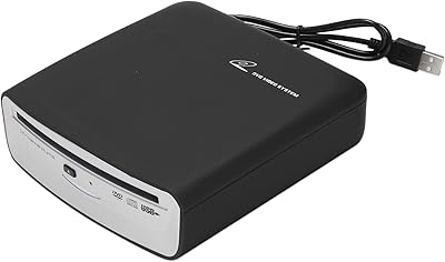 Lecteur cd de voiture externe portable usb pour navigation android, téléviseur et ordinateur