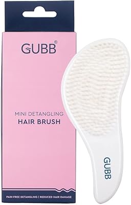 Mini brosse démêlante jubb pour hommes et femmes | un incontournable pour démêler