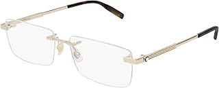Lunettes de prescription mont blanc 0030 o- 005 or 59-16-150