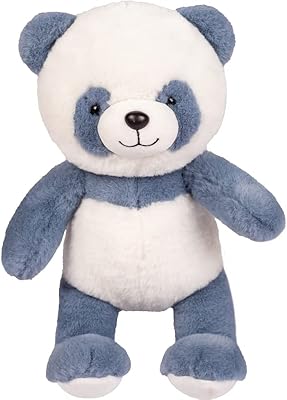 Jouet en peluche panda, poupée en peluche mignonne de 14 pouces, poupée en peluche panda mignon, excellent jouet interactif pour la décoration de la chambre de bébé, de la chambre et du lit (bleu). Découvrez le shopping sans frontières avec Diaytar Sénégal