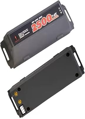 Batterie typhoon rechargeable haute puissance hobby way 7,4 v 2500 mah pour mes