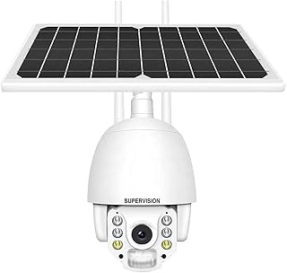 Nouvelle caméra de surveillance ptz à énergie solaire 4g (carte sim) avec corps