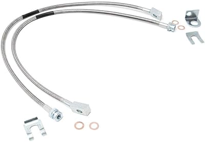 Lignes de frein avant allongées rove country en acier inoxydable (fit)