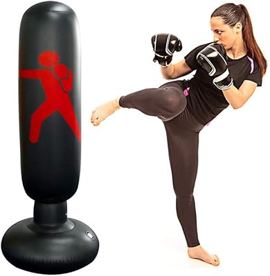 Sac de boxe gonflable pour enfants, conception debout, fitness, soulage la pression corporelle, adapté aux adultes et aux enfants. Diaytar : Des prix qui défient toute concurrence