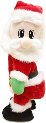 Jouet de père noël dansant électrique de noël fosseria, cadeau amusant
