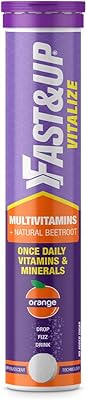 Vitamines fast & up tube de 20 comprimés effervescents soutien
