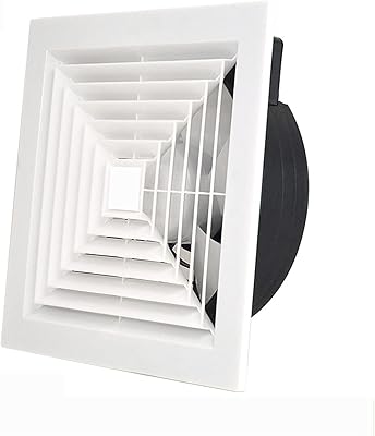 Puissant ventilateur d'extraction à bride de 8/10/12 pouces, ventilateur professionnel refroidissant tout le bois, blanc, ventilateur d'extraction à obturateur (taille : 12 pouces, modèle : adaptateur américain). Commandez malin, vivez mieux avec Diaytar