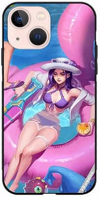 Étui de protection vr creative pour apple iphone 14 caitlyn poolparty