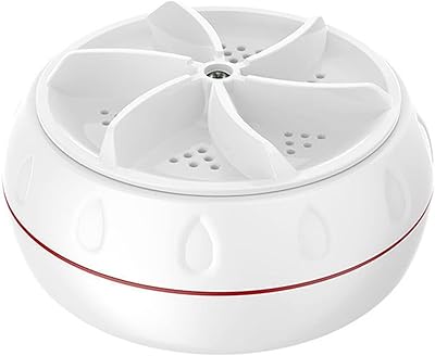 Laveuse portative zapora 2 pièces micro turbocompresseur portable, nettoyant de conduite pour sous-vêtements