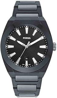 Montre pour homme everett 42 mm, cadran noir, bracelet en céramique et affichage analogique - ce5027, gris, gris – Photo produit Dakar Sénégal – Livraison rapide