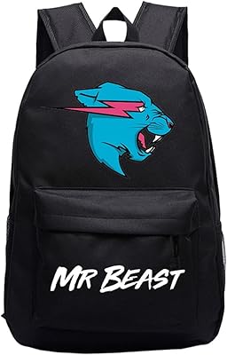 Mr. best lightning game design sac à dos scolaire pour unisexe, sac à