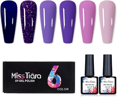 Kit de nail art en gel diy miss tiara 6 pièces avec lumière led et lumière uv que vous pouvez installer à la maison (lot de 10). Diaytar Sénégal : Innovation digitale et prix attractifs