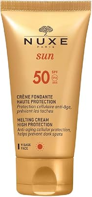 Nuxe sun crème fondante haute protection spf 50 pour femme, 50 ml
