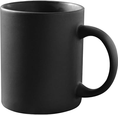 Tasse à café mate de 12 oz, tasse en céramique créative smileyat m051