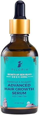 Pilgrim advanced hair growth serum 3% + anagen 4% de redensyl pour unisexe