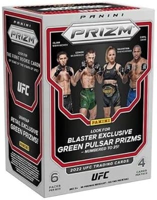 Boîte d'armes panini prizm ufc 2022 - 24 cartes à collectionner par boîte
