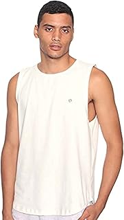 T-shirt en coton à col rond avec logo sur la poitrine pour hommes
