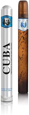 Parfum cuba bleu pour homme eau de toilette vaporisateur 12 ml
