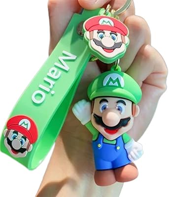 Porte-clés mignon de notre journée, porte-clés de dessin animé, porte-clés de personnage