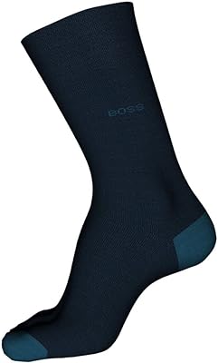 Chaussettes à talons hauts en coton mat hugo boss pour hommes