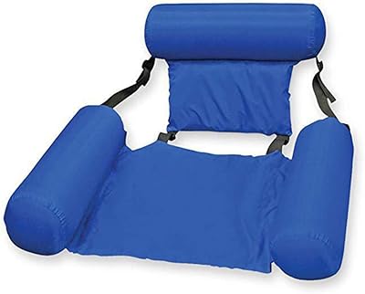 Chaise flottante gonflable xifor pour fête d'été à la piscine pour enfants
