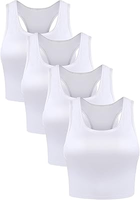Boao 4 pièces débardeur court short de sport pour femme