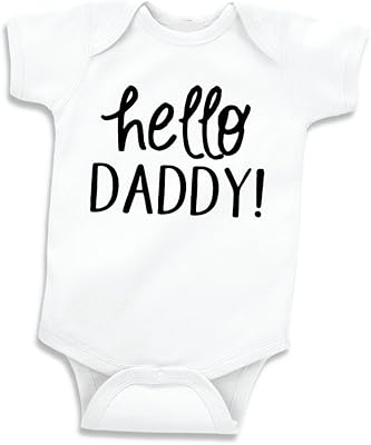 Pump & beyond designs annonce de grossesse surprise hello daddy pour mari, noir