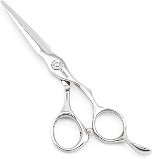 Ciseaux de barbier professionnels de 14 cm pour couper les cheveux avec vis