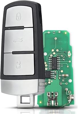 Remplacement de clé à distance de voiture à 3 boutons 433mhz pour para