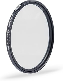 Filtre d'objectif d'appareil photo tiffin pro mist 1/8 noir 55 mm 55bpm18