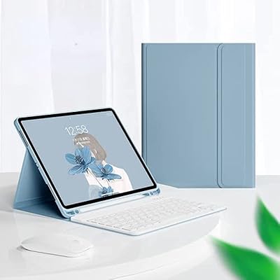 Étui clavier tamiya arabe et anglais avec souris bluetooth pour ipad 10,2 pouces