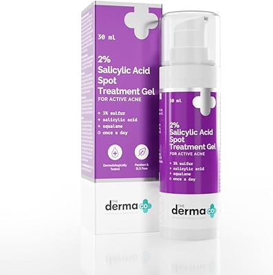 Le gel de traitement localisé dermaco à 2 % d'acide salicylique et 3