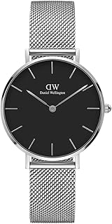 Montre analogique daniel wellington classic petite sterling pour femme, 32 mm
