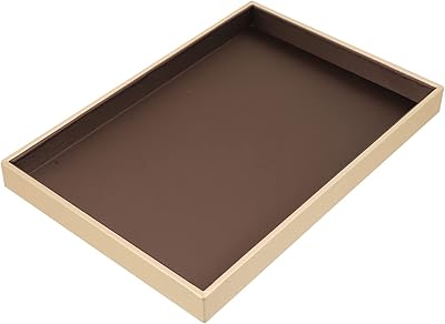 Plateau de service à bijoux balaco, rangement et présentation de bijoux en cuir, organisateur de rangement de bureau pour bijoux, boucles d'oreilles, bracelets, colliers, clés, montres. Diaytar Sénégal : La marketplace qui pense à votre porte-monnaie