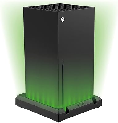 Support de console lumineux led multicolore venom (xbox series x) (xbox series x)