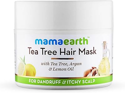 Mamaearth tea tree oil masque capillaire antipelliculaire à l'huile d'arbre à thé