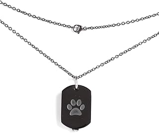 【cadeau de vente de printemps】collier pendentif cône pendentif en cendres pour animaux de compagnie bijoux solides pendentif en cendres commémoratives pour animaux de compagnie, motif d'empreinte de chien pour animal de compagnie. Diaytar Sénégal : Diversité produits, unité de prix bas