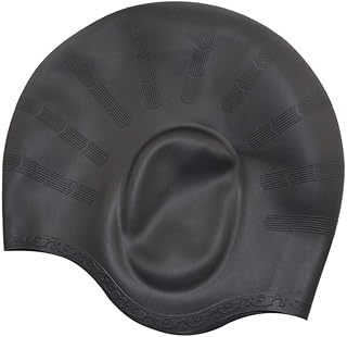 Show way bonnet de bain pour femmes et hommes adultes silicone design 3d