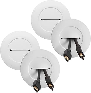 Kit de gestion de câbles muraux legrand cca62w, avec œillets, supports de montage
