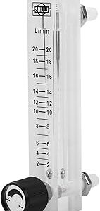 Débitmètre de gaz d'air en acrylique lzq-7 2-20 lpm avec vanne de contrôle pour la mesure du contrôle du débit de gaz. Diaytar Sénégal : Qualité garantie, prix imbattables, livraison rapide
