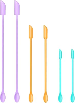 Ensemble de mini spatules en silicone youvil spatule de maquillage grattoir pour trous