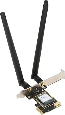 Carte pcie wi-fi 6 pour ordinateur de bureau adaptateur sans fil