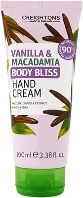 Crème pour les mains creightons body bliss vanille & macadamia