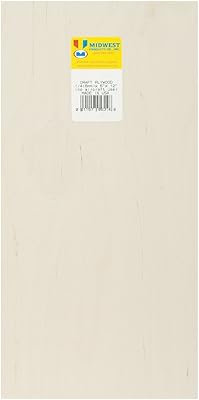 Panneau de contreplaqué artisanal midwest products 5314, 6 x 12 x 0,25