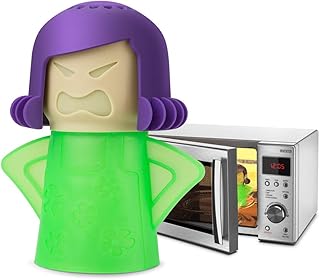 Nettoyant pour micro-ondes topist angry mama - nettoyeur vapeur et désinfectant pour four