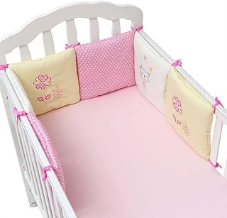 Oreiller de lit de bébé, 6 tapis de protection pour berceau, ensemble