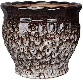 Pot de fleur en céramique extra large pour salon avec trou pour bonsaï