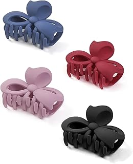 Lot de 4 pinces à cheveux yellow chimes pour femmes, pinces à cheveux
