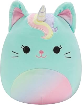 Squishmallows nicole the caticorn plush doll 7.5" ajoutez à votre équipe